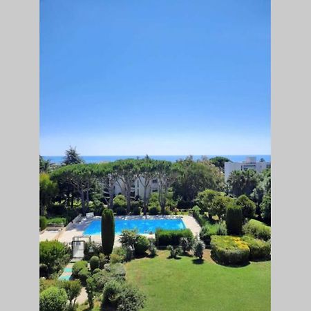 T2 Avec Magnifique Vue Mer, Piscine, Clim, Parking Appartement Antibes Buitenkant foto